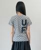 BAUF B Logo Slim Fit T-Shirt [Dot Gray]