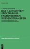 Buch Das Textsortenspektrum Im Fachinternen Wissenstransfer : 288