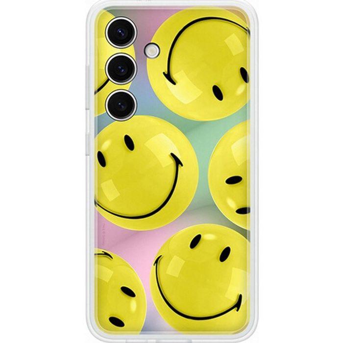 Coque à fond d écran dynamique pour samsung galaxy s24 jaune
