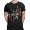 Radiohead In Rainbows T-Shirts für Herren Reiner Baumwoll-Vintage-T-Shirts Rundhals-T-Shirts Kurzarm Kleidung Sommer