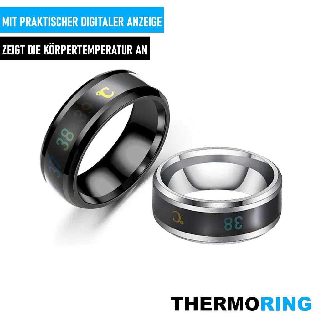 THERMORING Körpertemperatur Smart Ring Thermometer Intelligenter Temperatur Ring