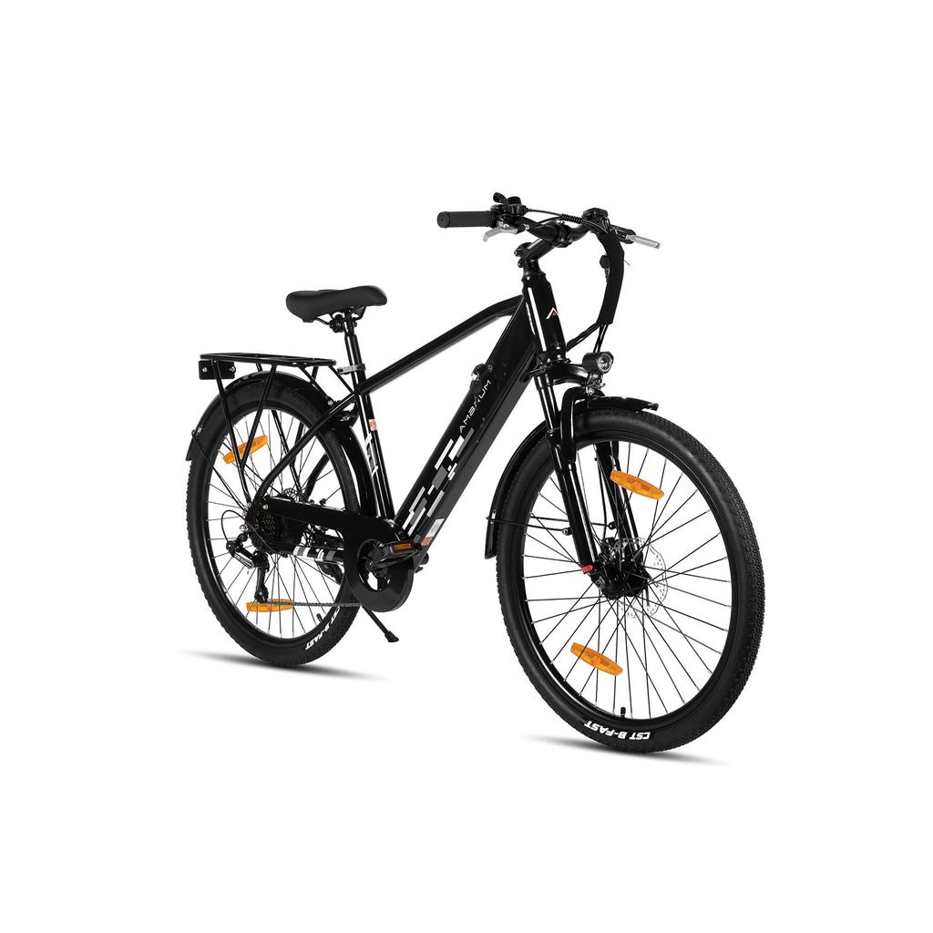 HILAND AMB652 Bicicletă Electrică de Oraș pentru Adulți cu Scaun Anvelope Off-Road 26 Inch Motor 250W Baterie 36V10.4AH Bicicletă Electrică de Munte
