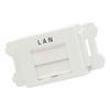 Panduit JIS Plate Shutter Adapter LAN CMAOSSPLMW-X