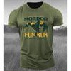 T-Shirt Uomo Modello Montagna Stampa 3D T-Shirt da Uomo Camicia Larga Moda Taglia Grande Top Magliette Sportive Abbigliamento Casual da Strada