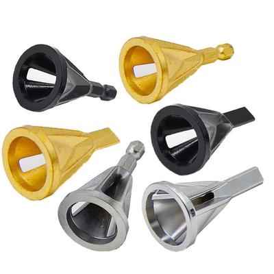 Practical Deburring External Chamfer Tool Hexagonal Metal Shank Repair Damaged Bolts External Chamfer Bit Remove Burr Drill Bit