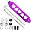 Car Battery Hold Down Bracket Set, Aluminium Alloy Car Battery Tray with Stainless Steel J Bolts, Car Battery Tie Down Mount Bracket, Universal Car