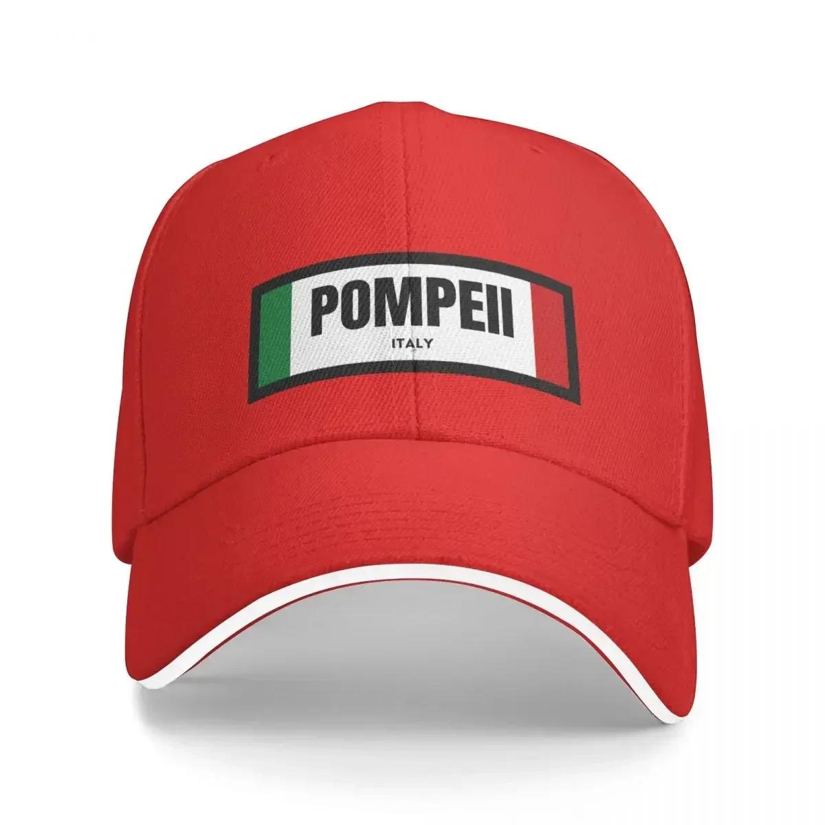Pompeii City in Italian Flag Baseball Cap Sunhat Hat Beach Cosplay Male Womens
