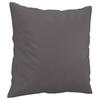 Vidaxl 2-Osobowa Sofa Z Poduszkami, Szara, 140 Cm, Sztuczna Skóra