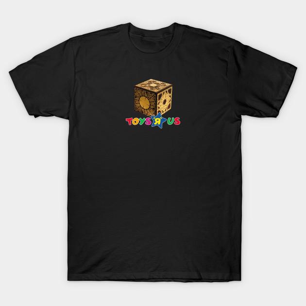 Men Black Print T-shirt Puzzle Box No-Cut Transfer Paper Print Cotton Tshirt XL чёрный