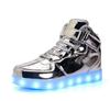 Größe 25-46 LED-Lichter Schuhe Leuchtende Sneaker für Kinder & Erwachsene Frauen Männer Tennis für Kinder Jungen Mädchen Leuchtende Hausschuhe Stiefel