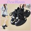 Old School Dad Shoes For Women Spring Casual Sneakers With Height Boost And Rubber Sole