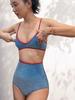 Zhou Yutong Women's 2024 Sexy Bikini with Cover-Up - Influencer Style Conservative Two-Piece Swimsuit