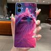 For Samsung Galaxy A07 4G 2025 Silicone Aesthetic Fashion Cute Cat Phone Case Transparent Soft TPU Casing SamsungA07 Back Cover