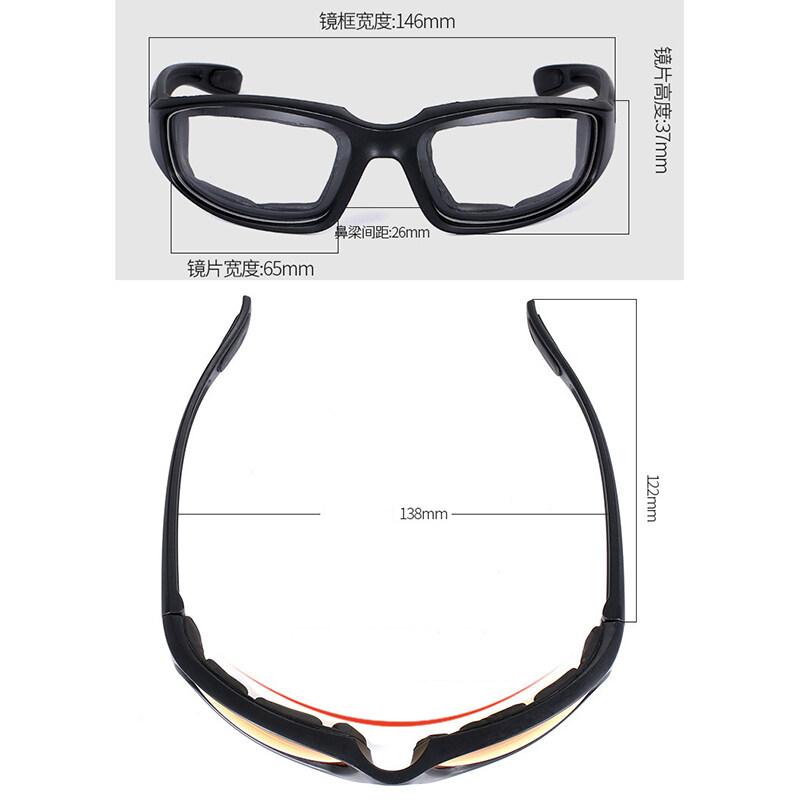 Goggles CS Impact Protection Tactical Windshield Cycling Sports Tactical Glasses for Women's Sunglasses Men's Sunglasses