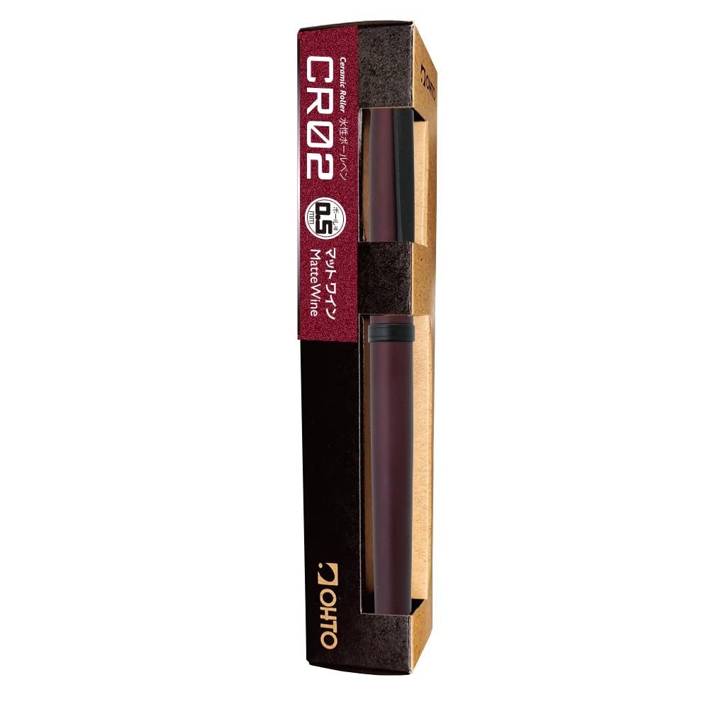 Auto Ballpoint Pen CR02 Matte Wine Water-based CR02-05-MWI