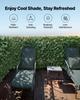Expandable Fence Privacy Screen, 63.5 x 320 cm Expand Artificial Plant Wall, Realistic Artificial Ivy Panel with 50 Zip Ties, Decorative Faux Greenery