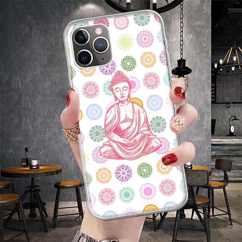 Gautama Buddha Budha Belief Soft Phone Case For IPhone 11 17 Air 16E 16 Pro Max 15 + 14 Plus 13 Mini 12 Apple 7 SE 8 Fundas Coqu