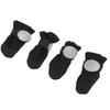 Dog Shoes Waterproofing Rubber Dog Booties Paws Protectors with Reflective Strip for Outdoor Walking
