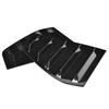 Pair of Side Vent Window Scoop Louver Trim Car Modification Fit for R Mk6 2009 2013Glossy Black