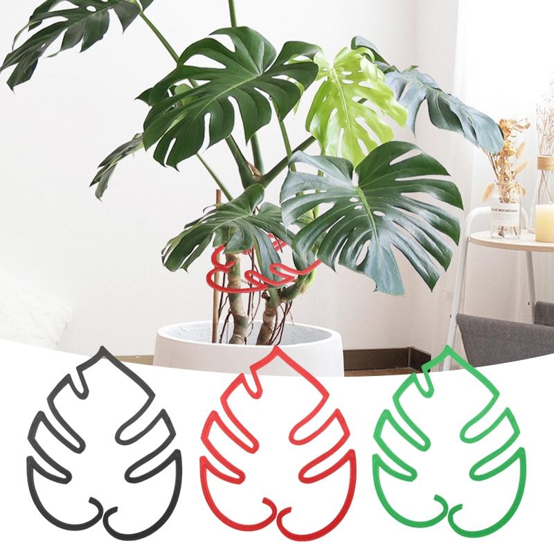 Monstera Plant Support Plants Accessories Leaf Shape Indoor Greenhouse Plant Stand Plastic Plant Stem Fixation Bracke