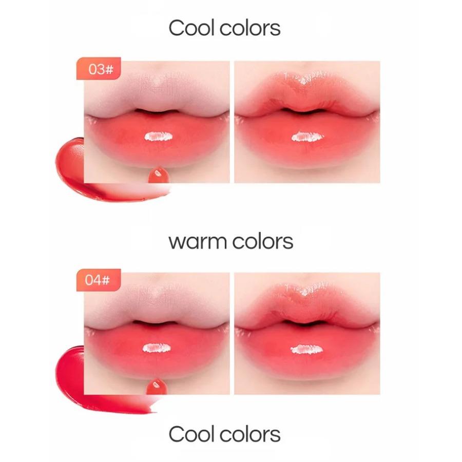 Canned Jam Lip Gloss Gege Bear Jam Lip Honey Moisturizing and Shiny Mirror Non Sticky Makeup Lip Glaze