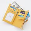 Chain Mini Women Wallet Zipper Short Purse Card Holder Coin Pocket Female Leather Wallet Carteira