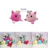 Magical Reversible Unicorn Plush Doll Luxurious Soft Material With Feather Cotton Filling For Comfort