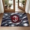 AC Milan Design Crystal Velvet Rug Soft Decorative Mat for Bedroom Entrance