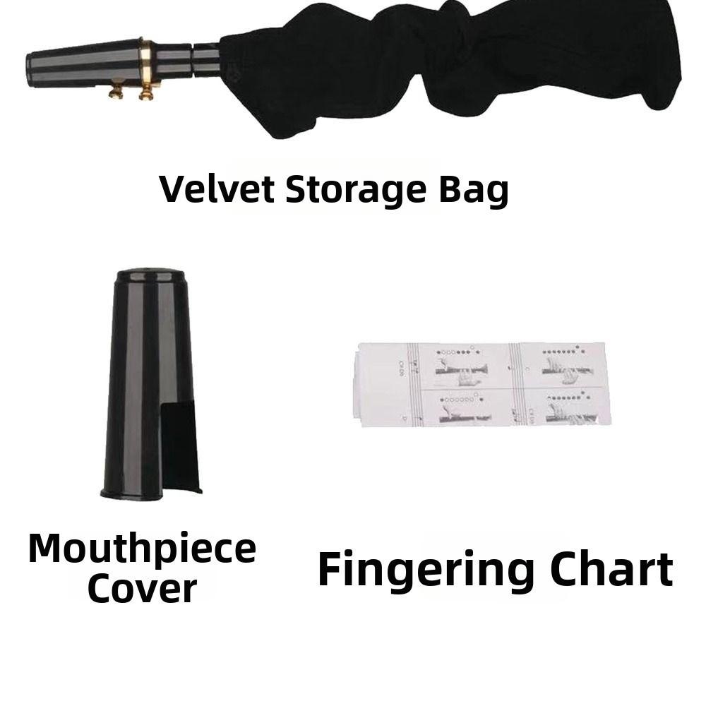 8-Hole Portable Saxophone Lightweight Professional Saxophone  Beginner Musicians