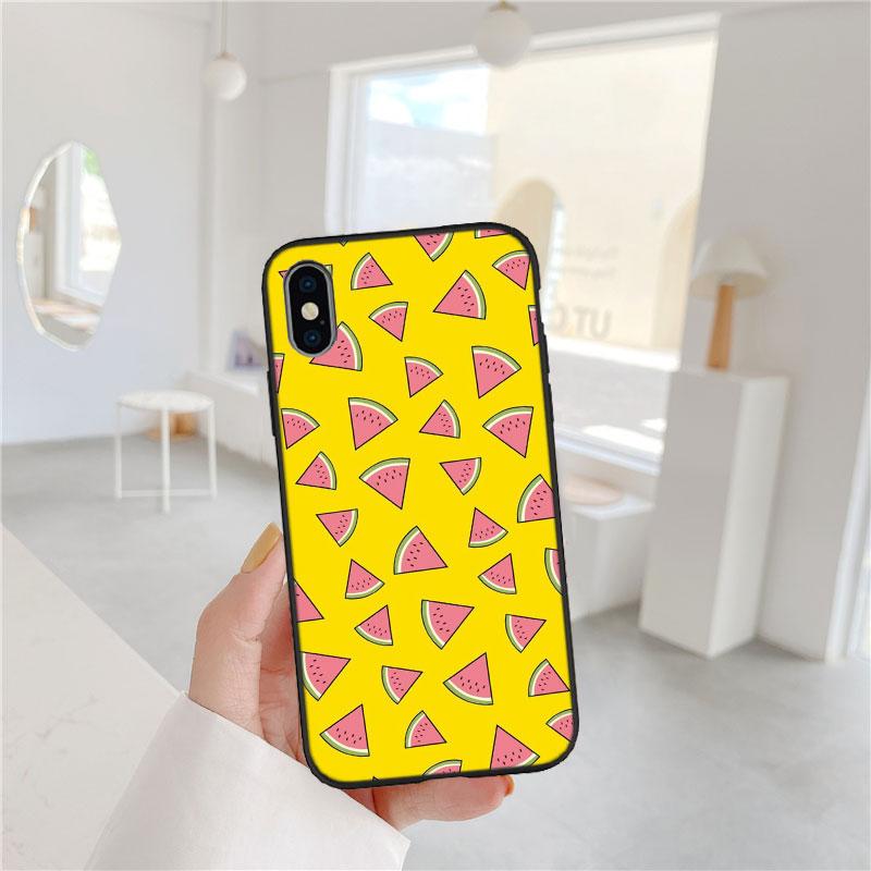 PP14 Cartoon Fruit Watermelon Case for Samsung A11 A12 A13 A15 A52S A53 A55 A56 A70 A71 A72 A73 F06 F16 F56 S10 Plus S10e