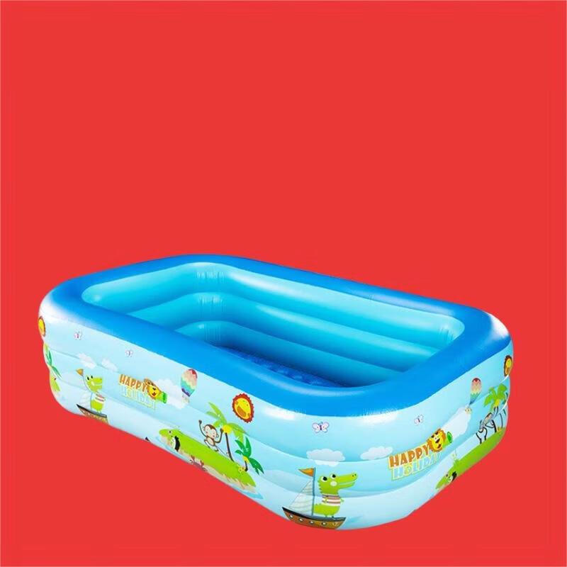 WEZHO Kids Inflatable Swimming Pool
