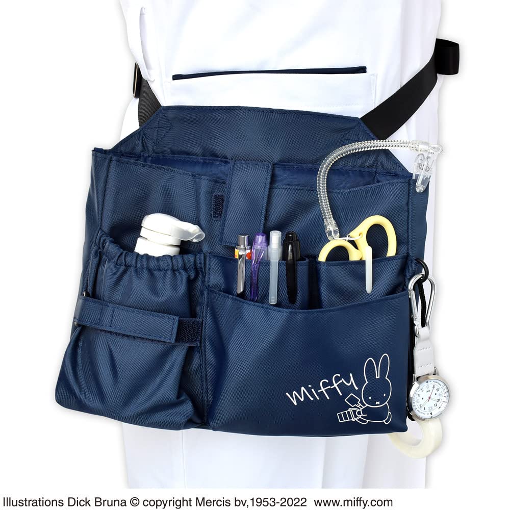 Saint Ladies Miffy Navy 2-Way Organizer, [ST-CNMF0001]