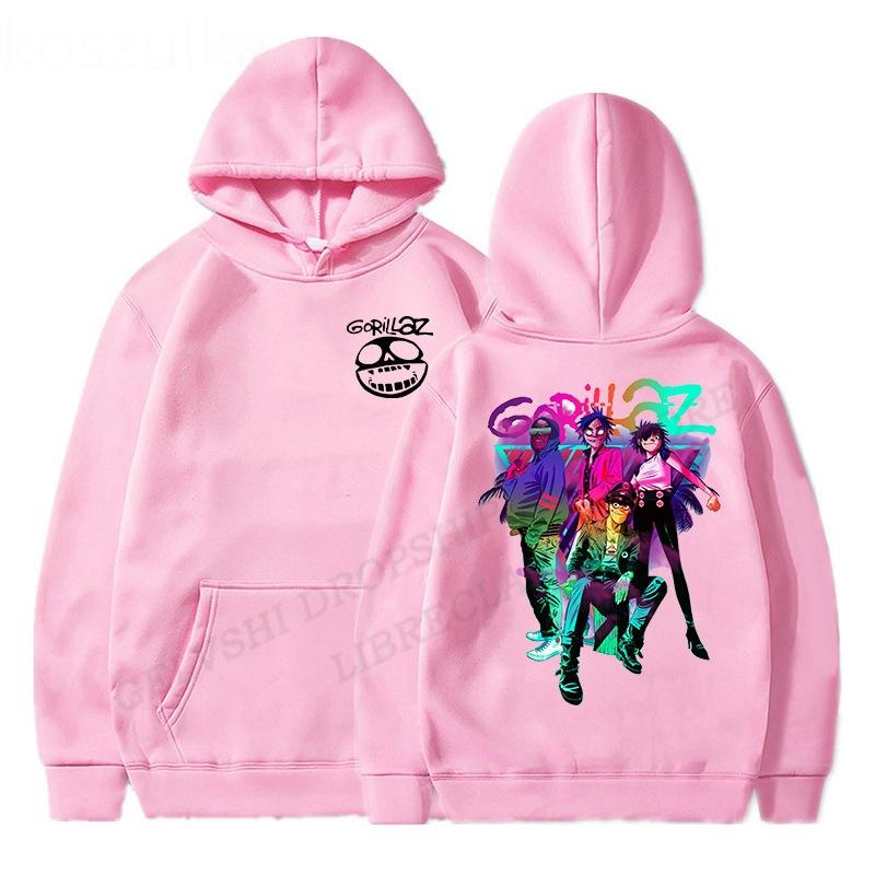 Hanorac Gorillaz Bărbați Femei Hanorac Fashion Toamnă Iarnă Fleece Streetwear Topuri