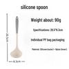 Set di Spatole e Mestoli in Silicone per Alimenti ad Alta Temperatura - Utensili da Cucina Antiaderenti