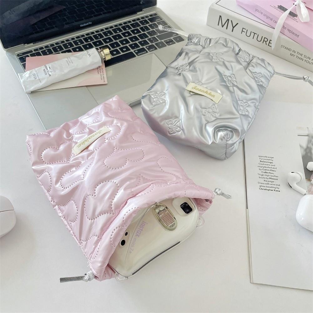 Anti-fall Drawstring Camera Bag Anti-scratch Protective Case Portable Small Lipstick Bag