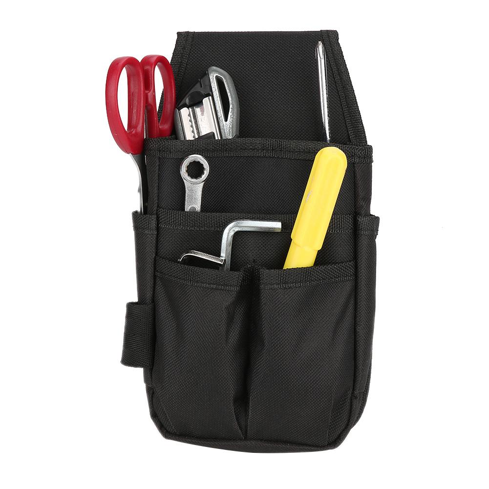 Electrician Tool Waist Bag with Multiple Pockets Hardware Tools Pouch
