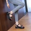 Fashion Without Back Drawstring Black Women Sandal Women's Slippers Home Shoes Luxury Brand Women Sneakers Sport Tenis Training