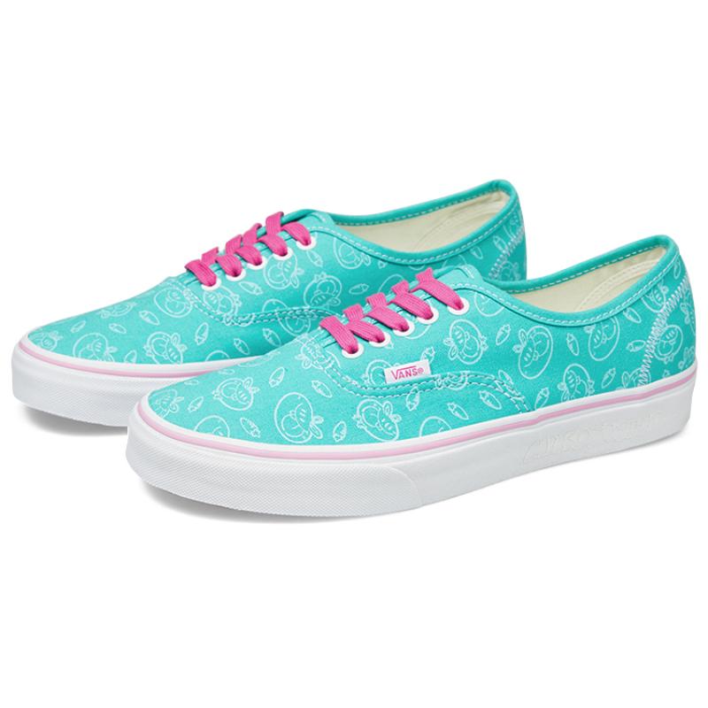 Vans Authentic X Miro & Wujo 'Teal' Sneakers VN0A5JMPC35