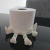 Dangling Leg Cartoon Toilet Paper Roll Holder Toilet Paper Dispenser 3D Printing Tissue Stand Bathroom Living Room Decor