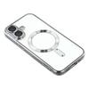 For iPhone 17 Case Compatible with MagSafe Electroplated TPU Phone Cover with Lens Film