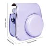 For Instax Mini 12 Camera Case PU Leather Soft Protective Case Trave Bag for Fujifilm Film Camera Bag with Shoulder Strap