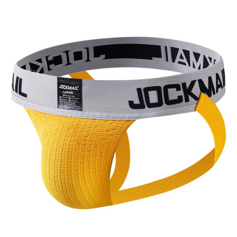 Jockstraps JOCKMAIL 1,97 tommer bredt midjebånd Bokstavtrykk Lav midje Herre Tanga Undertøy Daglig Casual Sport Sexy G-streng Underbukser