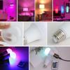 220V E27 LED Bombillas LED 3W 5W 10W 15W IR Remote Control Changeable Colorful RGB LED Lamp Spotlight Bulb Christmas Halloween Atmosphere Lights