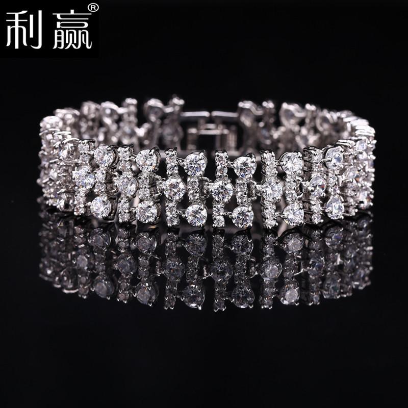 Women'S Zircon Bracelets, Bracelets, High-End Hand Accessories, Gifts