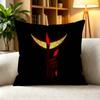 AAlastor Hazbin Hotel Graphic  Pillow Case Square DoubleSided Sofa Cushion Cover Bedroom Bedside Pillow