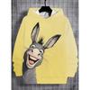 Kinder lässiger Cartoon Kapuzenpullover