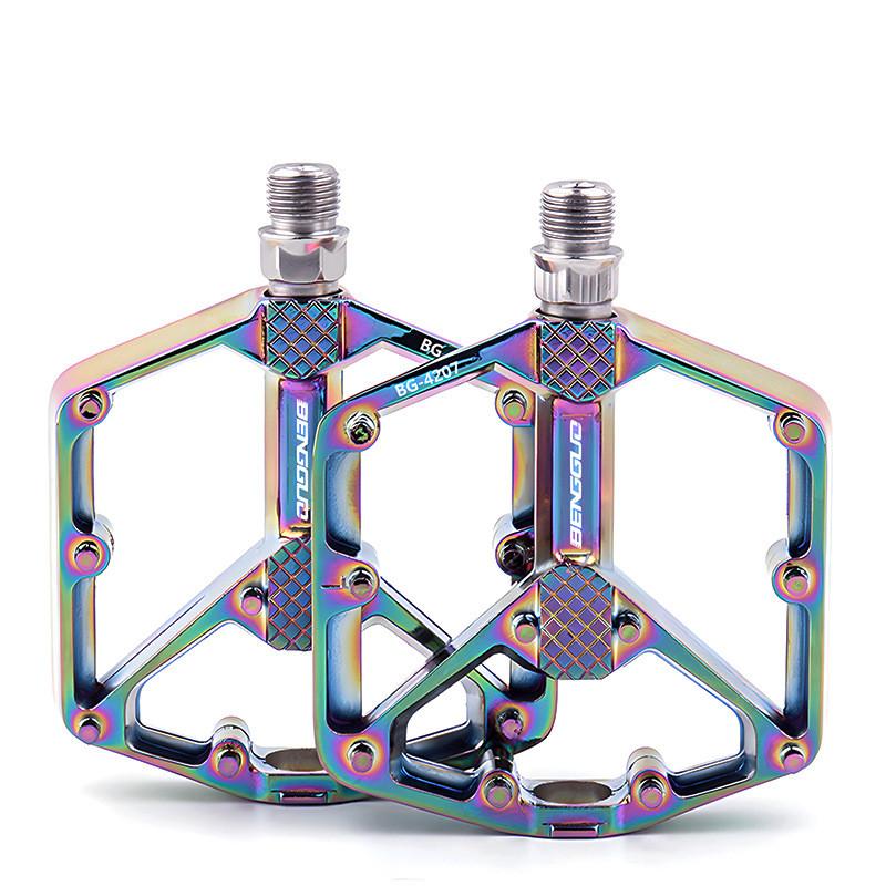 Cykeltrampcyklar Aluminiumlegering Med Halkskyddande Klämma För Mountainbike Och Landsvägscyklar