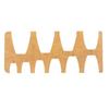Acrylic Watchband Belt Strap Tail Stencil Template for Leather Craft Clear 1