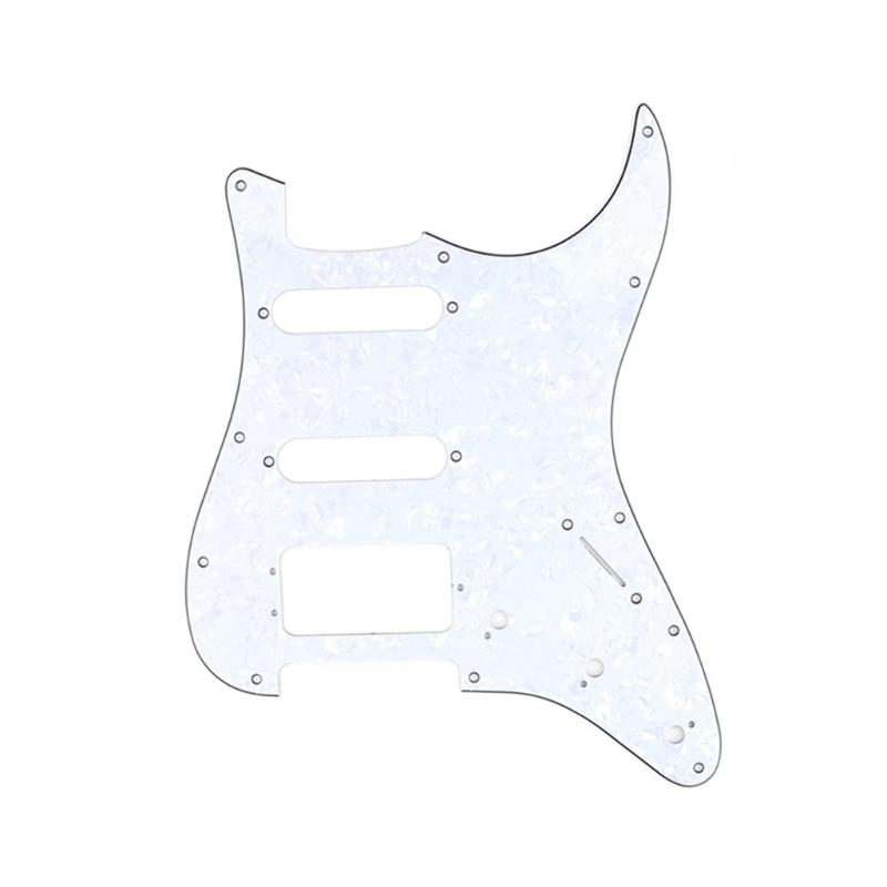 Multicolor 11Hole SSH Guitar Pickguard Scratch Plate For ST SQ Electric Guitars 3-Ply SSH Guitar Pickguard Guitar Parts