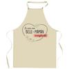 Kitchen Apron - Planetee Irreplaceable Mother-in-law - Breton Print - Durable Cotton - Adjustable Ties